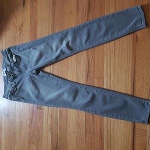 PAIGE ASH Grey  Verdugo Ultra Skinny women's 27 jeans stretch